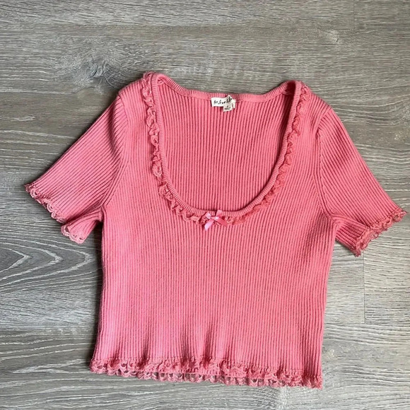 For Love & Lemons Calla Knit Top - Picture 2 of 10